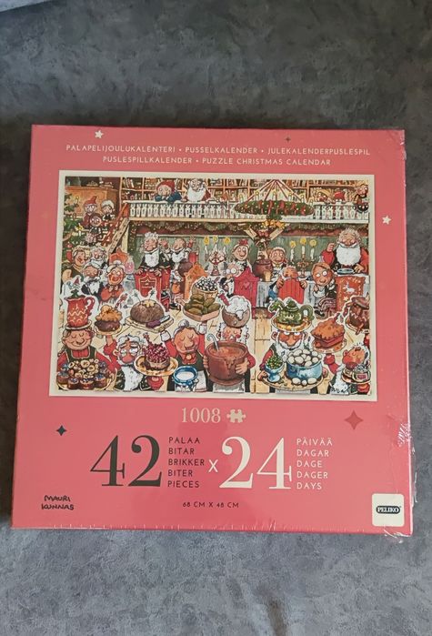 Пазли адвент календар на 1008 шт 68 * 48 см