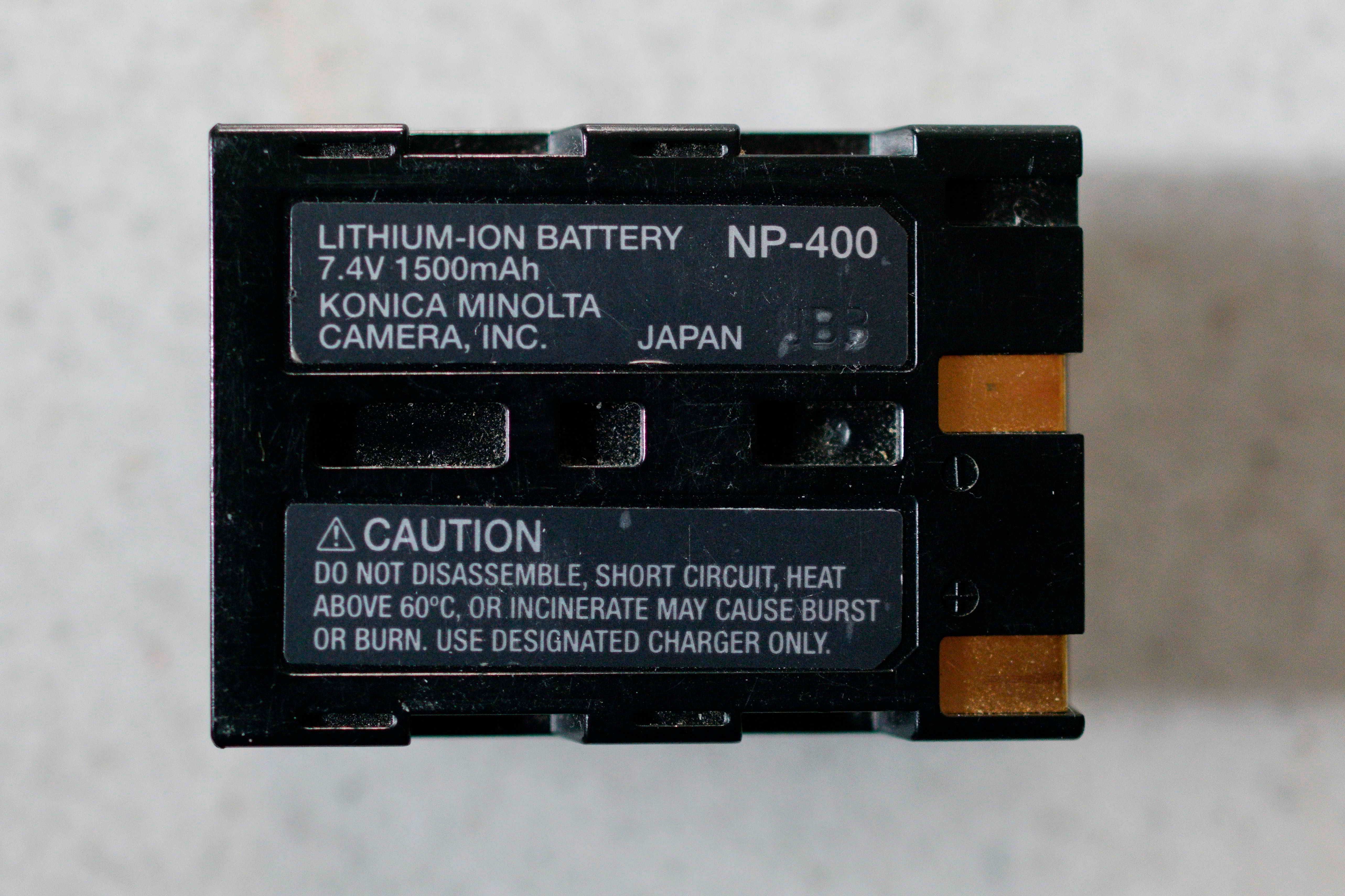 Akumulator NP-400 Konica Minolta (Dynax 7D)