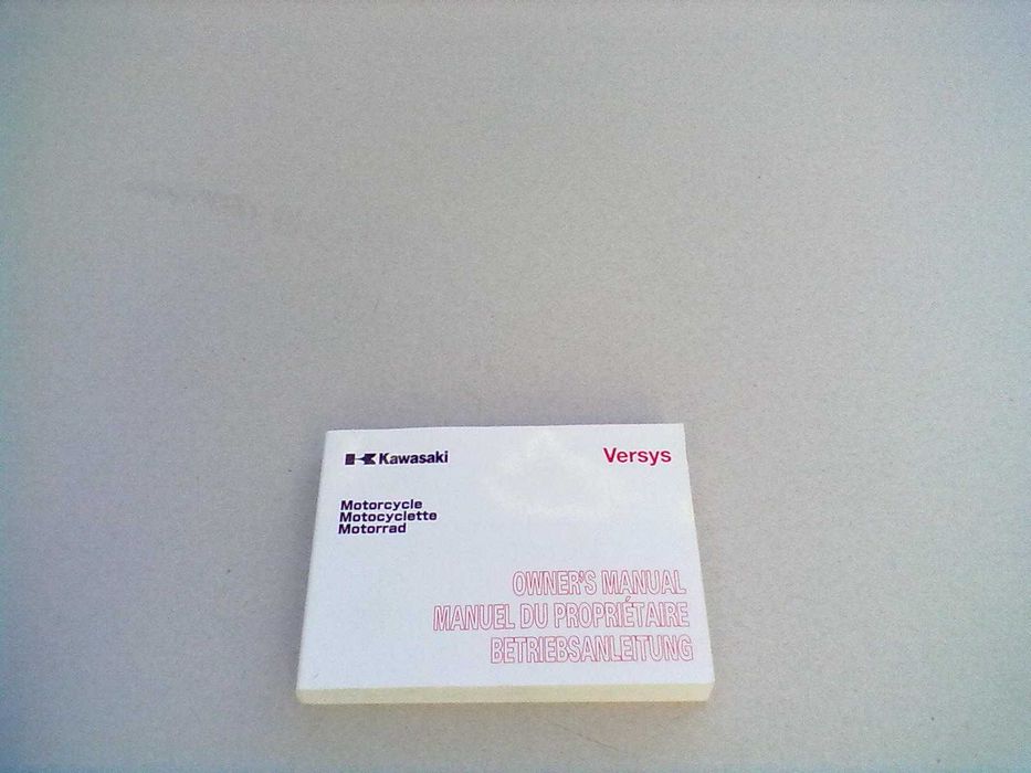 Manual do Proprietário Original Kawasaki Versys