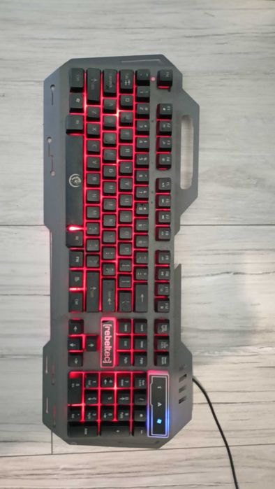 Klawiatura gamingowa Rebeltec Discovery 2 membranowa LED