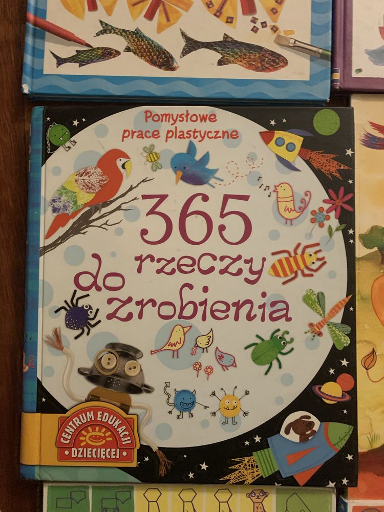 Zestaw 9 siążek plastycznych dla dzieci (m. in. Fiona Watt)