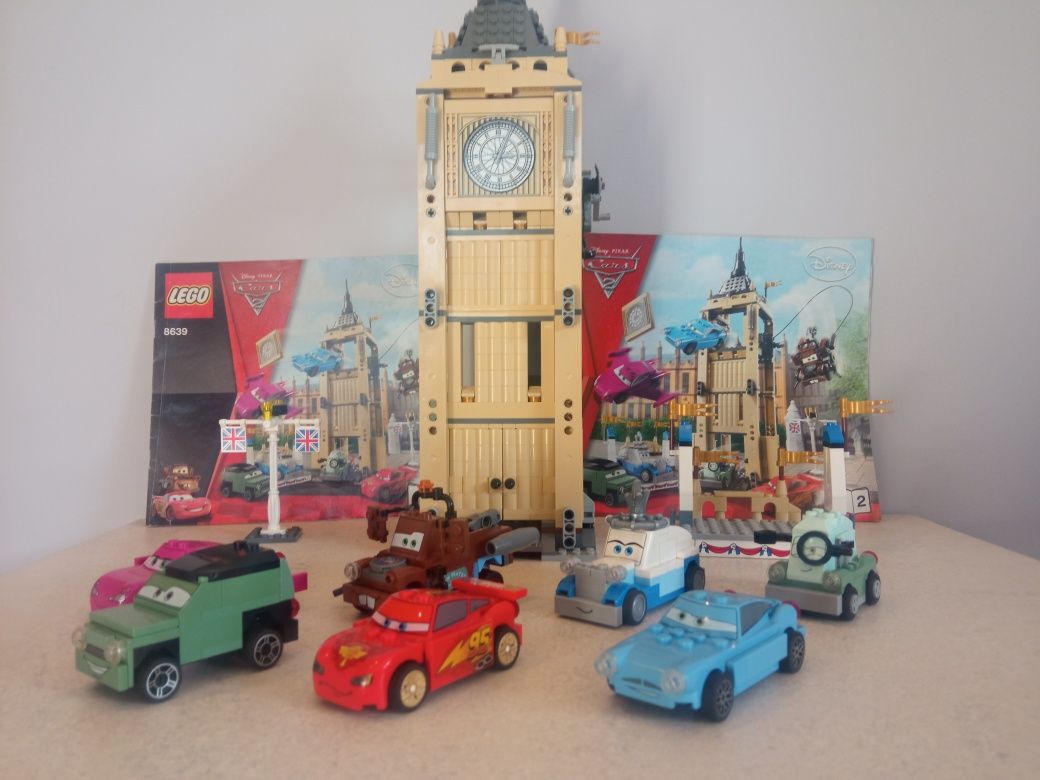 LEGO Auta 8639 - Ucieczka z wieży zegarowej Big Bentley - UNIKAT