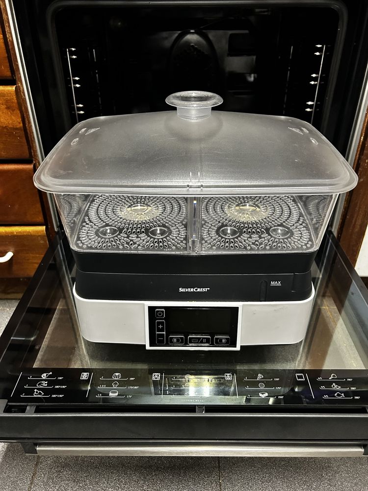 Máquina de cozinhar a vapor Silver Crest