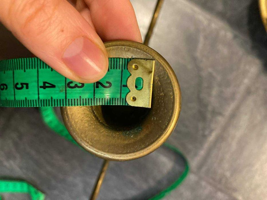 Бронзовый подсвечник на 3 свечи