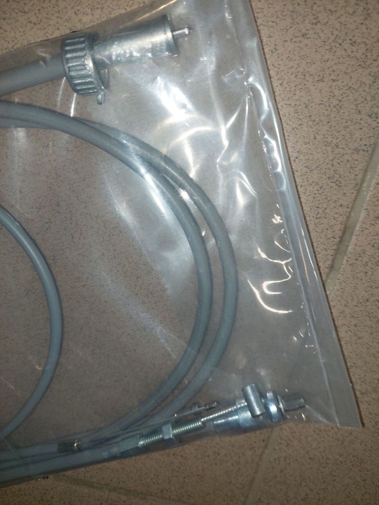 Zestaw naprawczy linki wsk125 m06 b1 dwuramowka garbuska szare