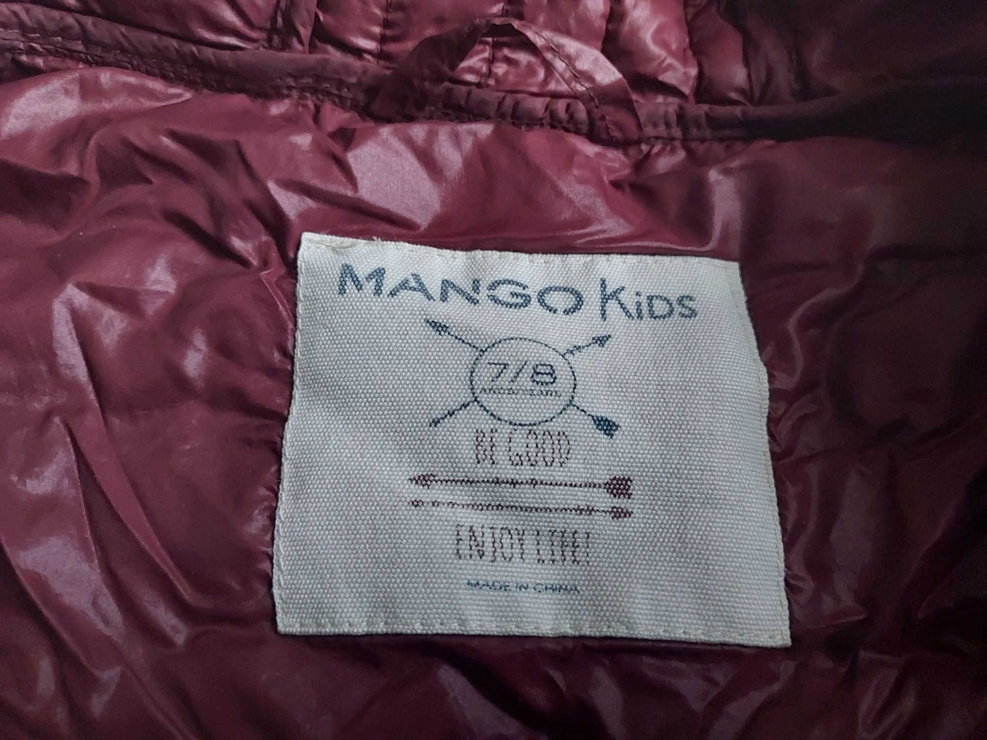 Kurtka wiatrówka MANGO KIDS rozm. 122