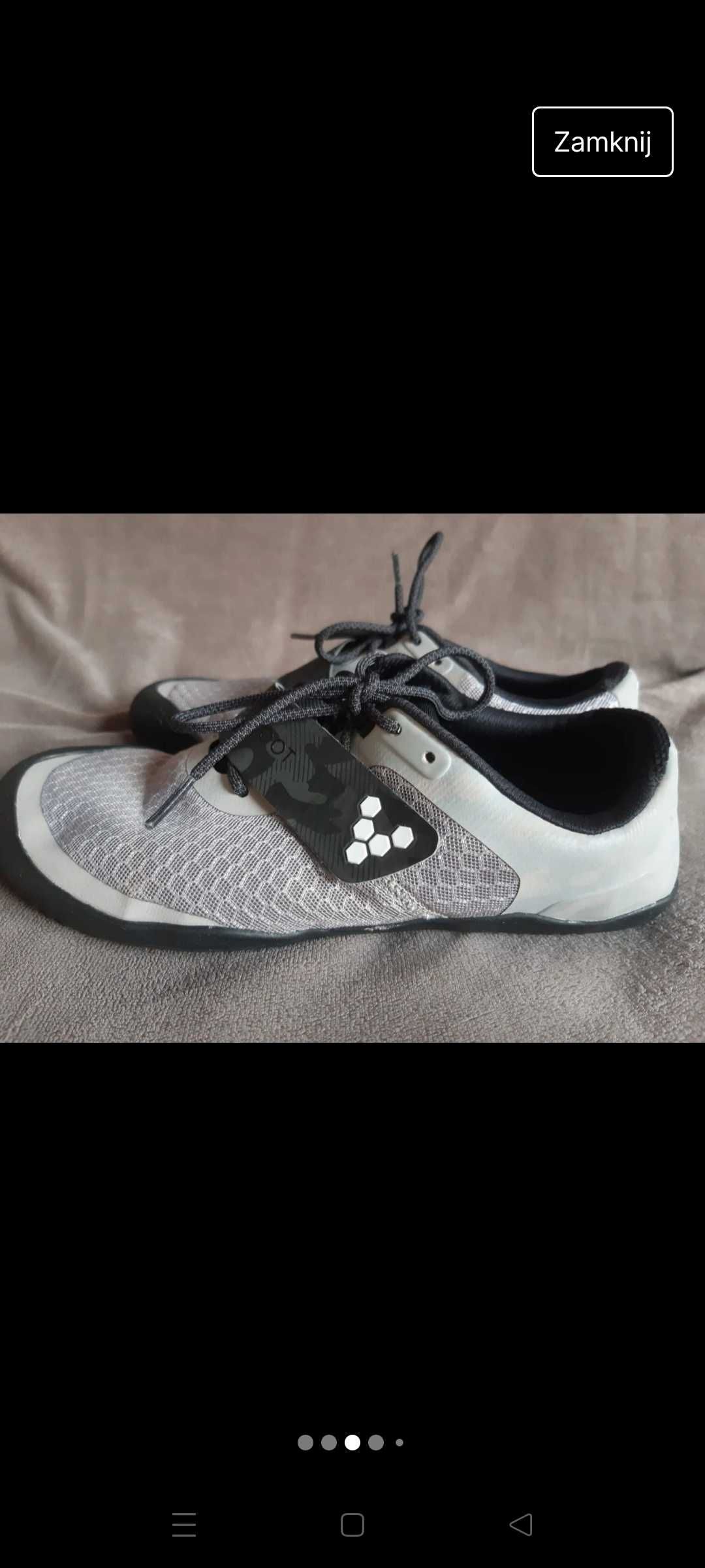 Buty do biegania sportowe ideał vivobarefoot motus
