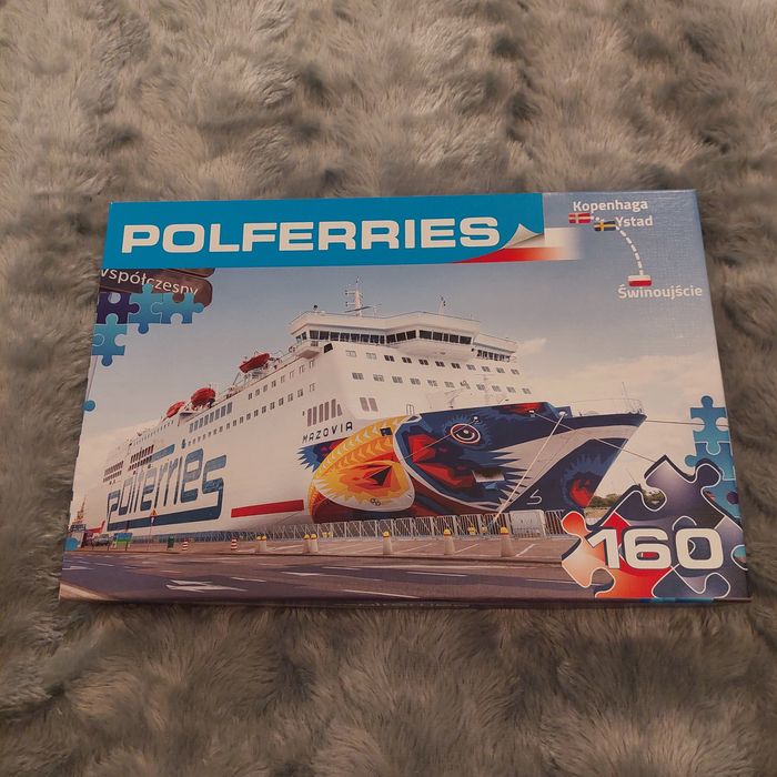Puzzle 160 el. Polferries NOWE