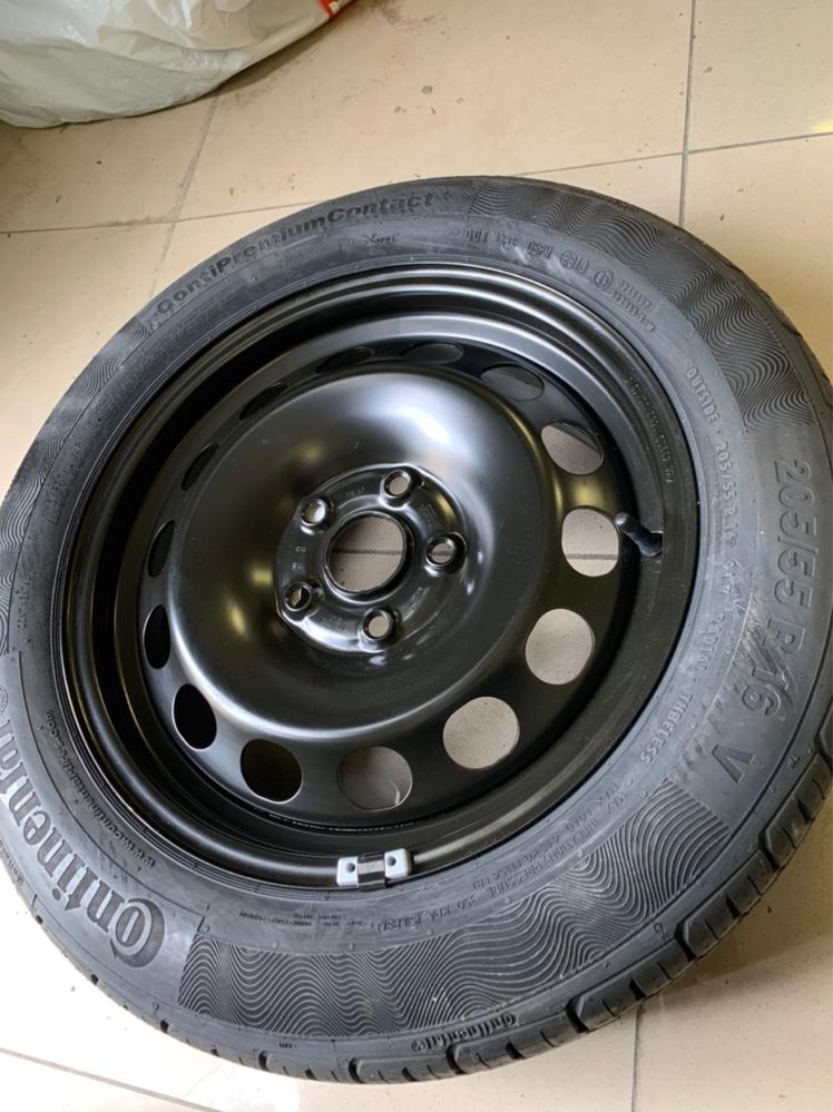 Запаска Audi, Skoda, Volkswagen r16 5/112 205/55 r16!