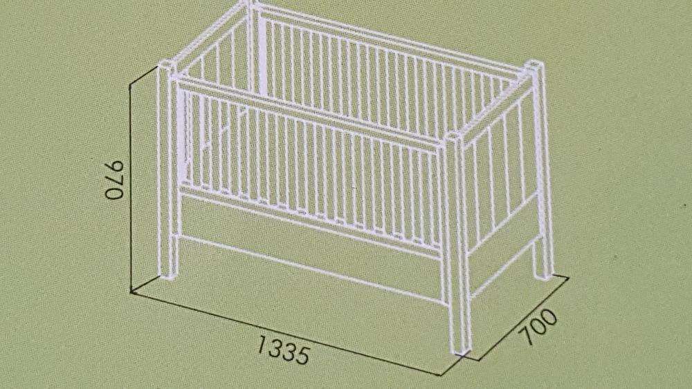 Quarto de bébé Cache Cache em pinho maciço - vendo à peça