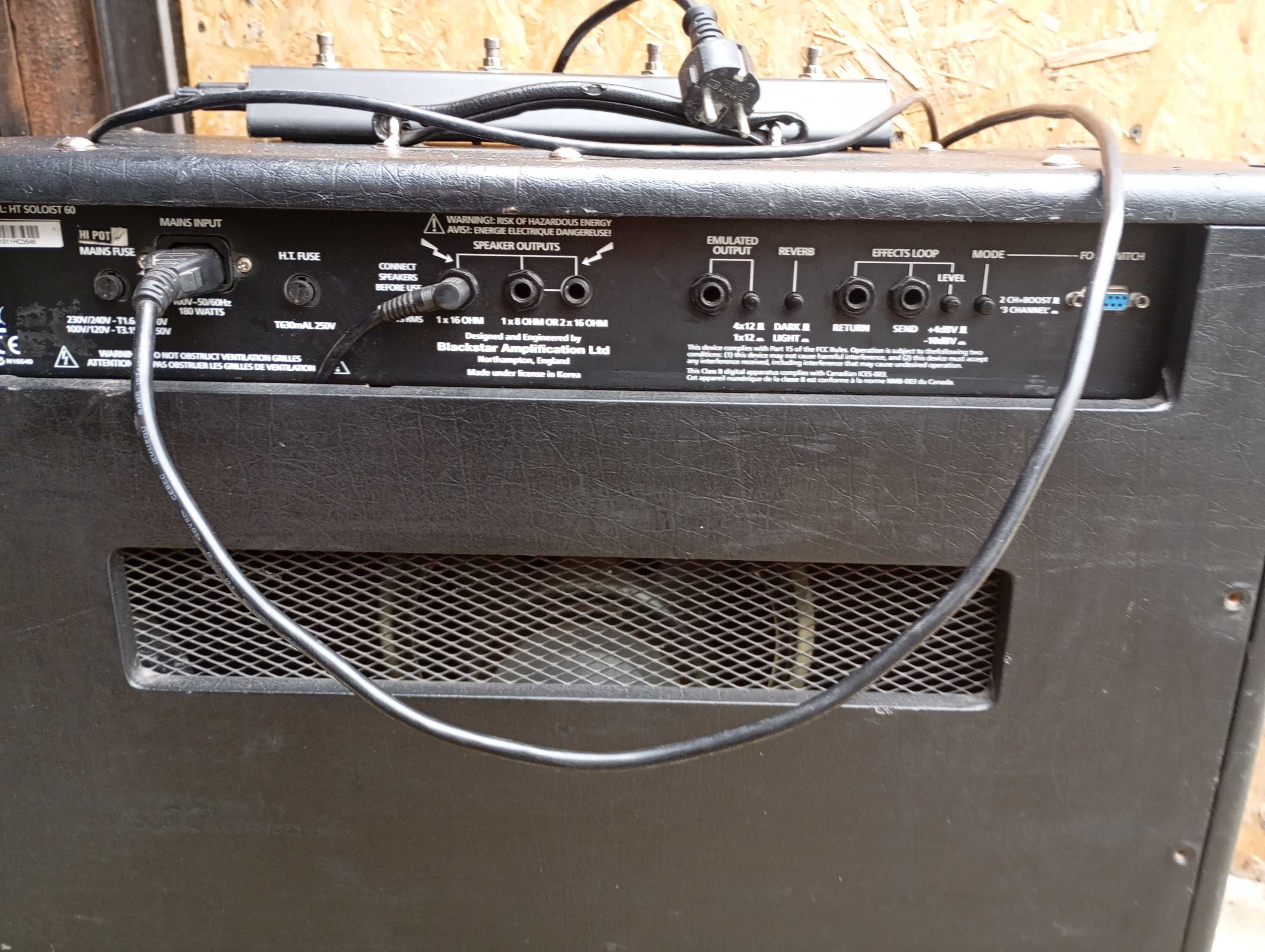 Sprzedam gitarowy wzmacniacz lampowy  Black Star Solo 60 w