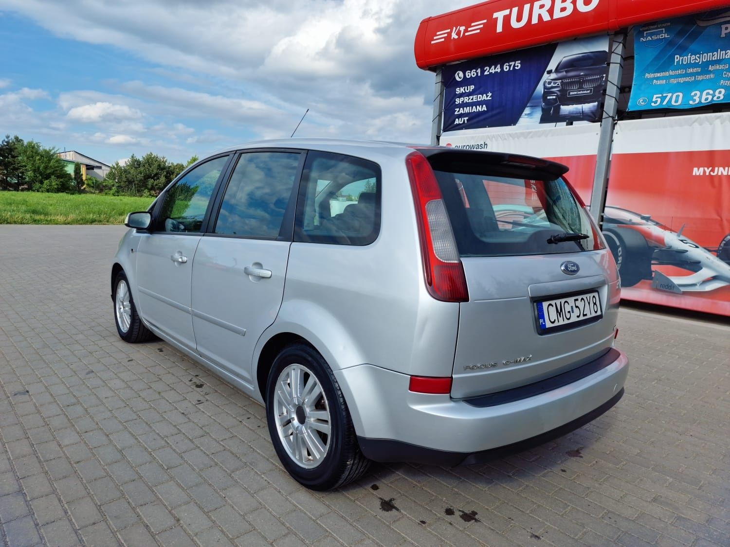 Ford Focus C max 1.6TDCI GHIA Klimatronic/Alufelgi/Tempomat zamiana