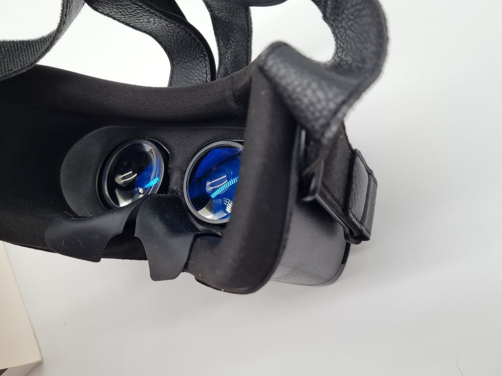 DESTEK Okulary V5 gogle VR do iPhone Samsung czarne