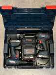 Bosch Zestaw Wkrętarka GSR 180-LI Zakrętarka GDR 18V-160 2*2.0AH