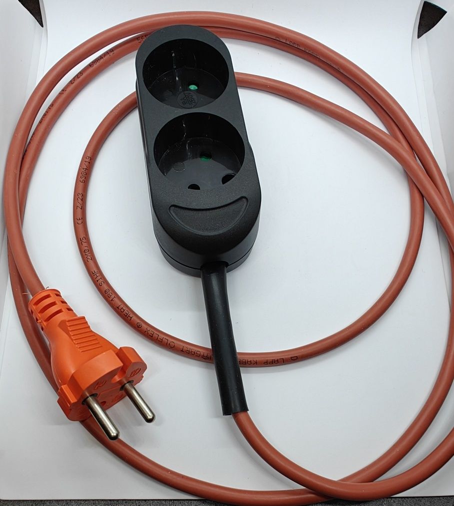 Przedłużacz kabel silikonowy 2 m