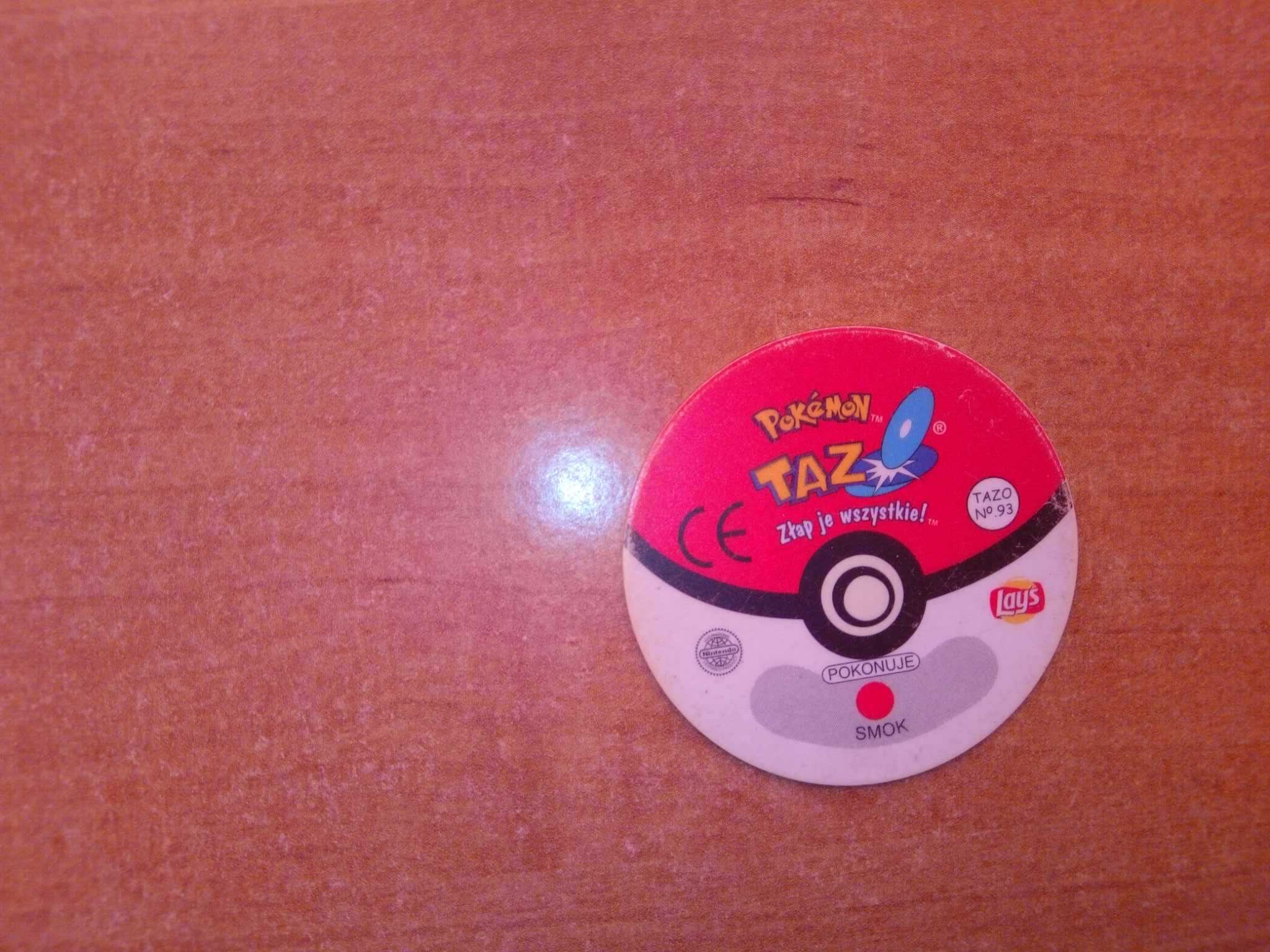 Pokemon Tazo Tazos #147 Dratini Lays 2001 No 93 Złap je wszystkie