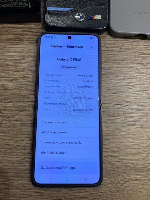 Samsung Z Flip 6 512 GB 100% baterii swietny stan