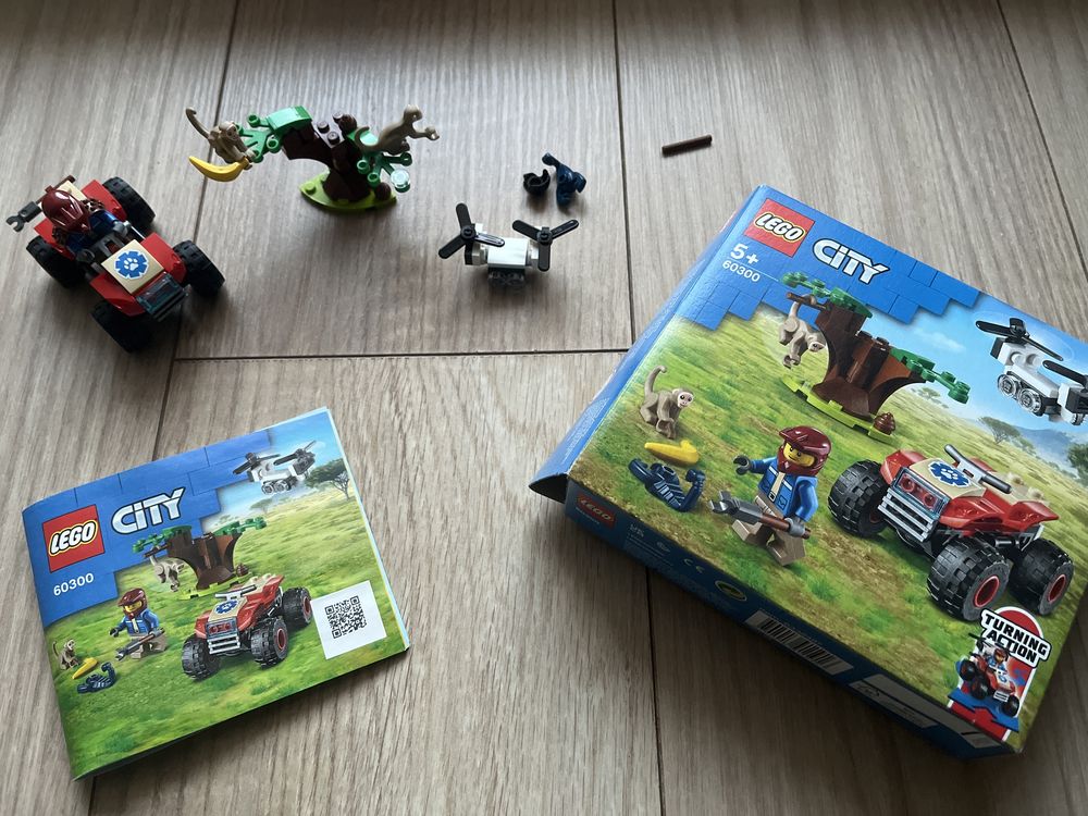 Lego City 60300 Quad ratowników dzikich zwierząt