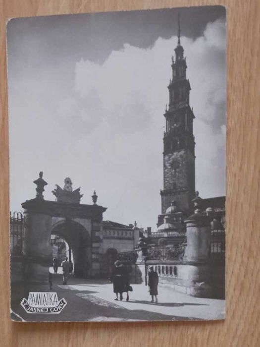 Pocztówki czarno-białe (4 szt.)