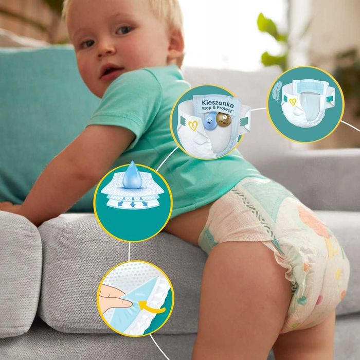 Pampers Active Baby 5 150 szt. 11-16 kg Pieluszki Miesięczny zapas