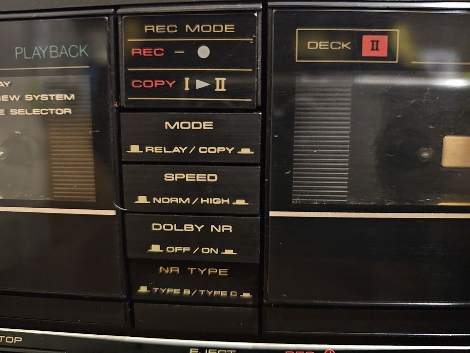 Pioneer leitor de cassetes