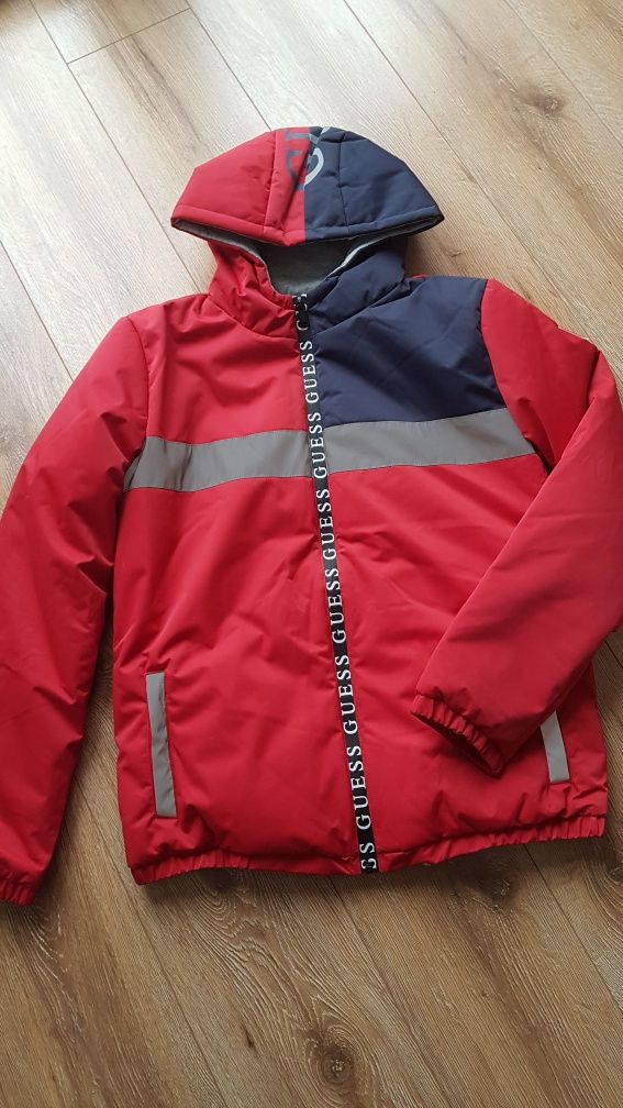 Kurtka zimowa Guess 18 XS młodzieżowa męska oryginalna nowa