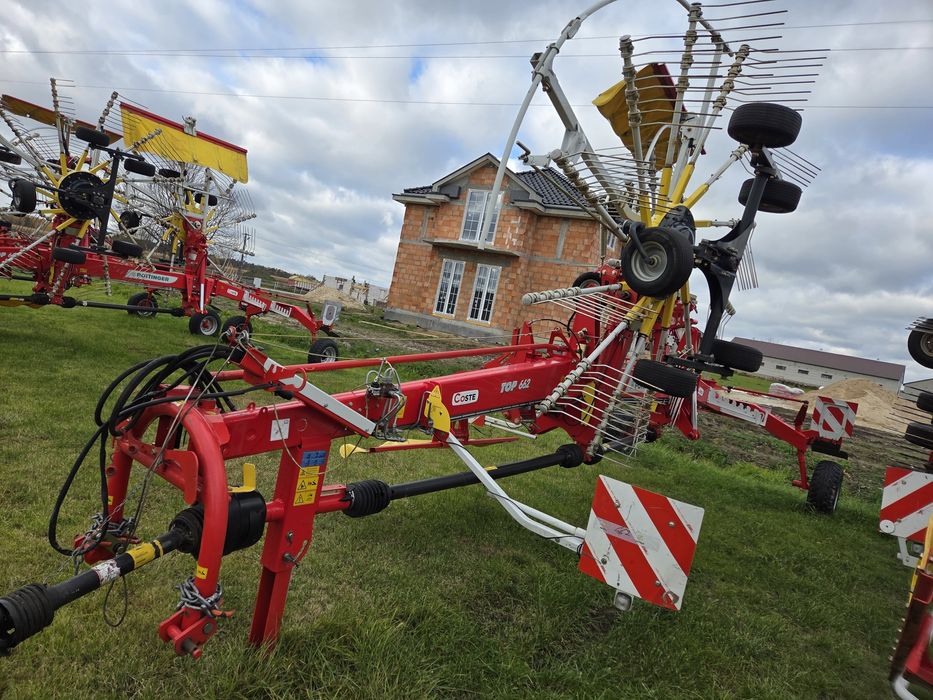 Zgrabiarka dwugwiazdowa  podwojna pottinger top 722 stan idealny