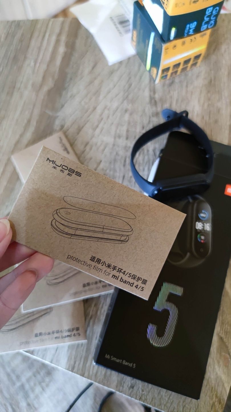 Zegarek Xiaomi Mi Smart Band 5 duży zestaw z akcesoriami