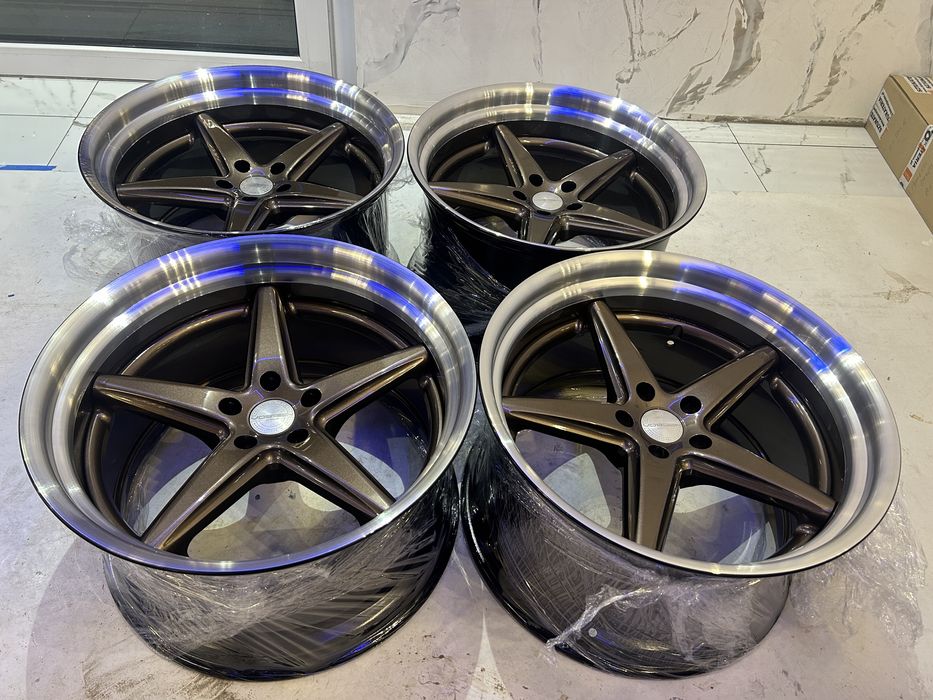 Vossen/work kute 20” 5x112 steplip bronze