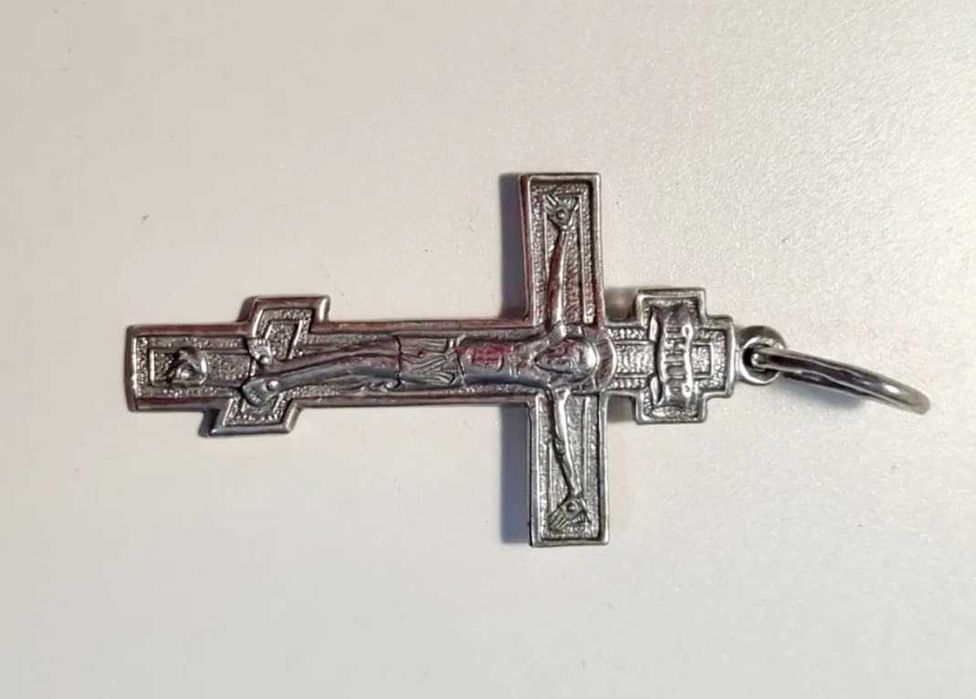 Крестик серебро, хрестик срібло