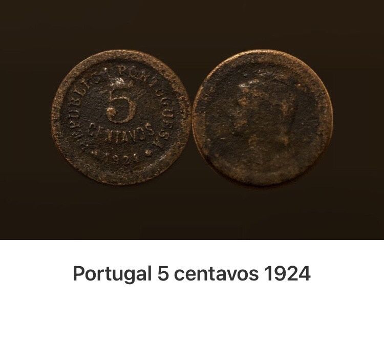 Moeda 5 Centavos 1924