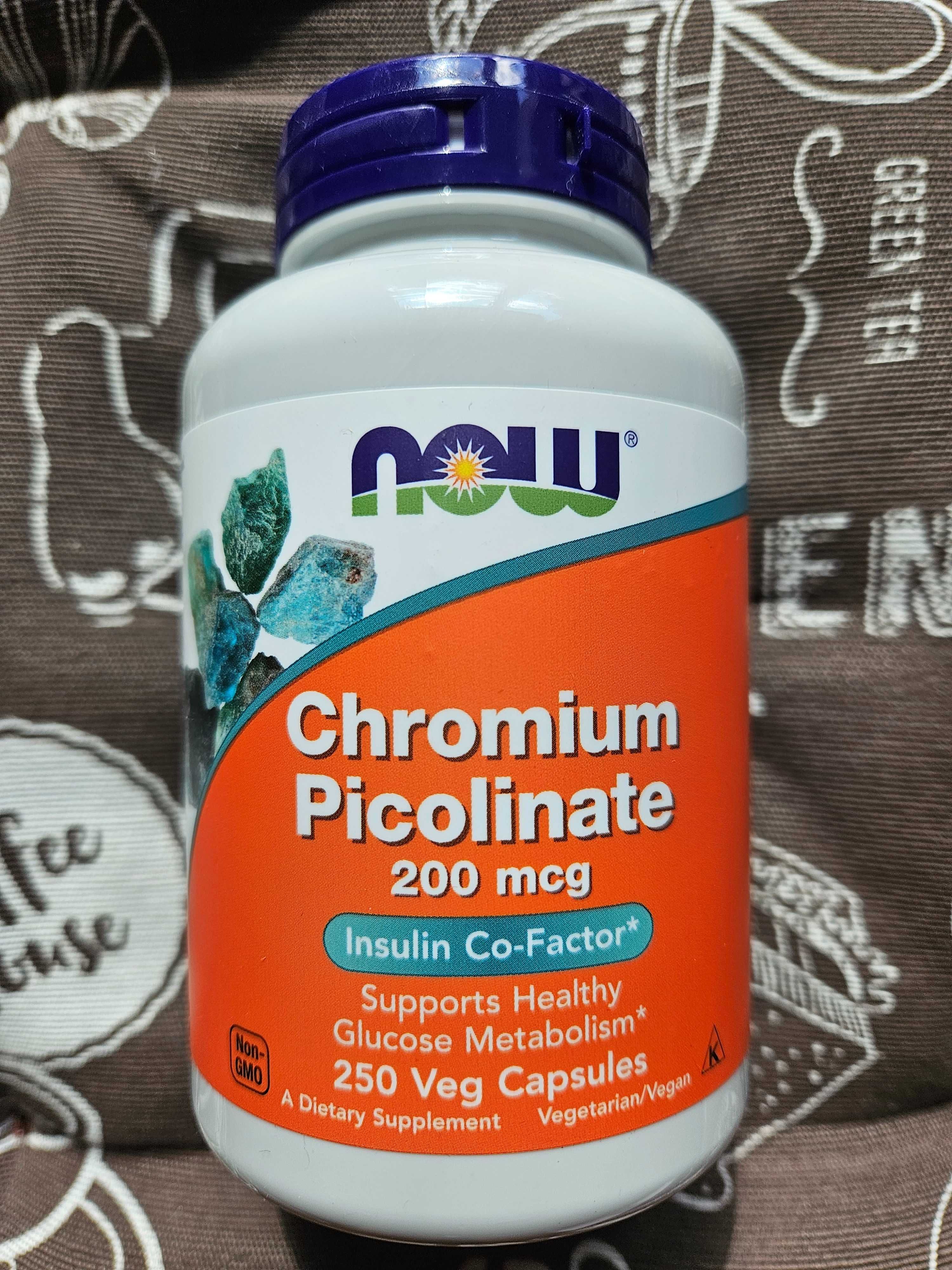 Now Foods Хром пиколинат Tri Chromium GTF 200 мкг піколінат хелат