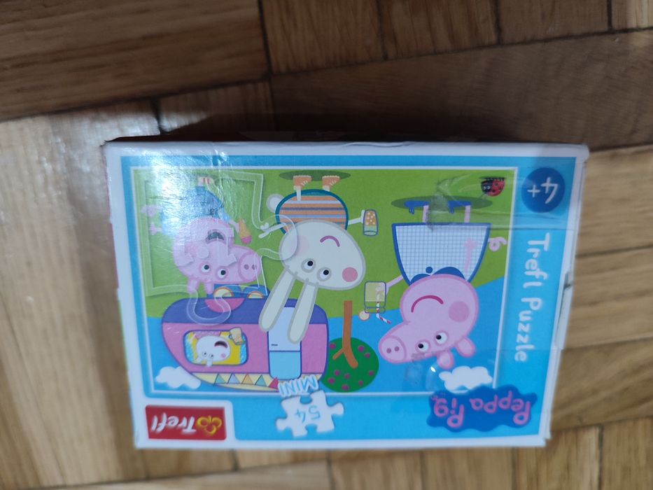 Puzzle Świnka Peppa, mini puzzle 54 elementy