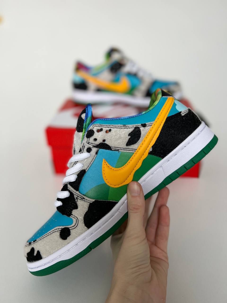 Мужские кроссовки Nike SB Dunk Low Ben & Jerry's 'Chunky Dunky‘ 40-45