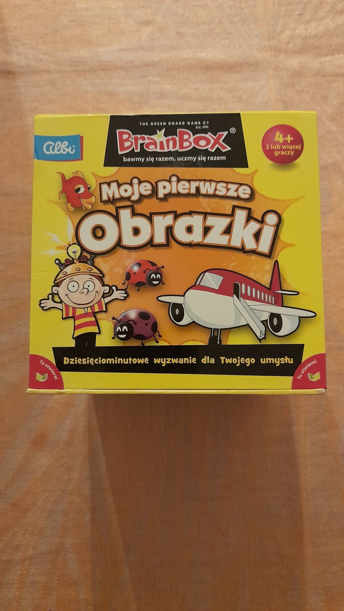 Gra BrainBox Moje pierwsze obrazki 4+