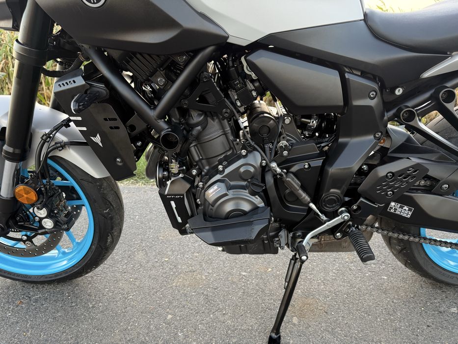 Yamaha MT07 Nowy model 2025 Ice Storm A2 35kw 180km Transport