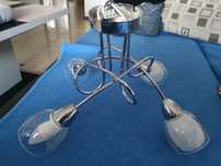 Lampa sufitowa wisząca POTOS CL13077C-4(B) zuma line + 4 żarówki