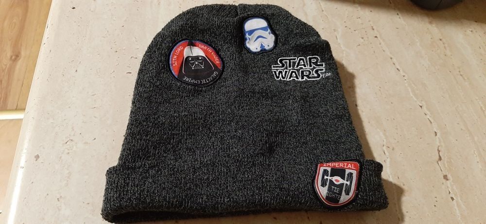 Czapka chłopięca Star Wars r.54 zimowa wysyłka