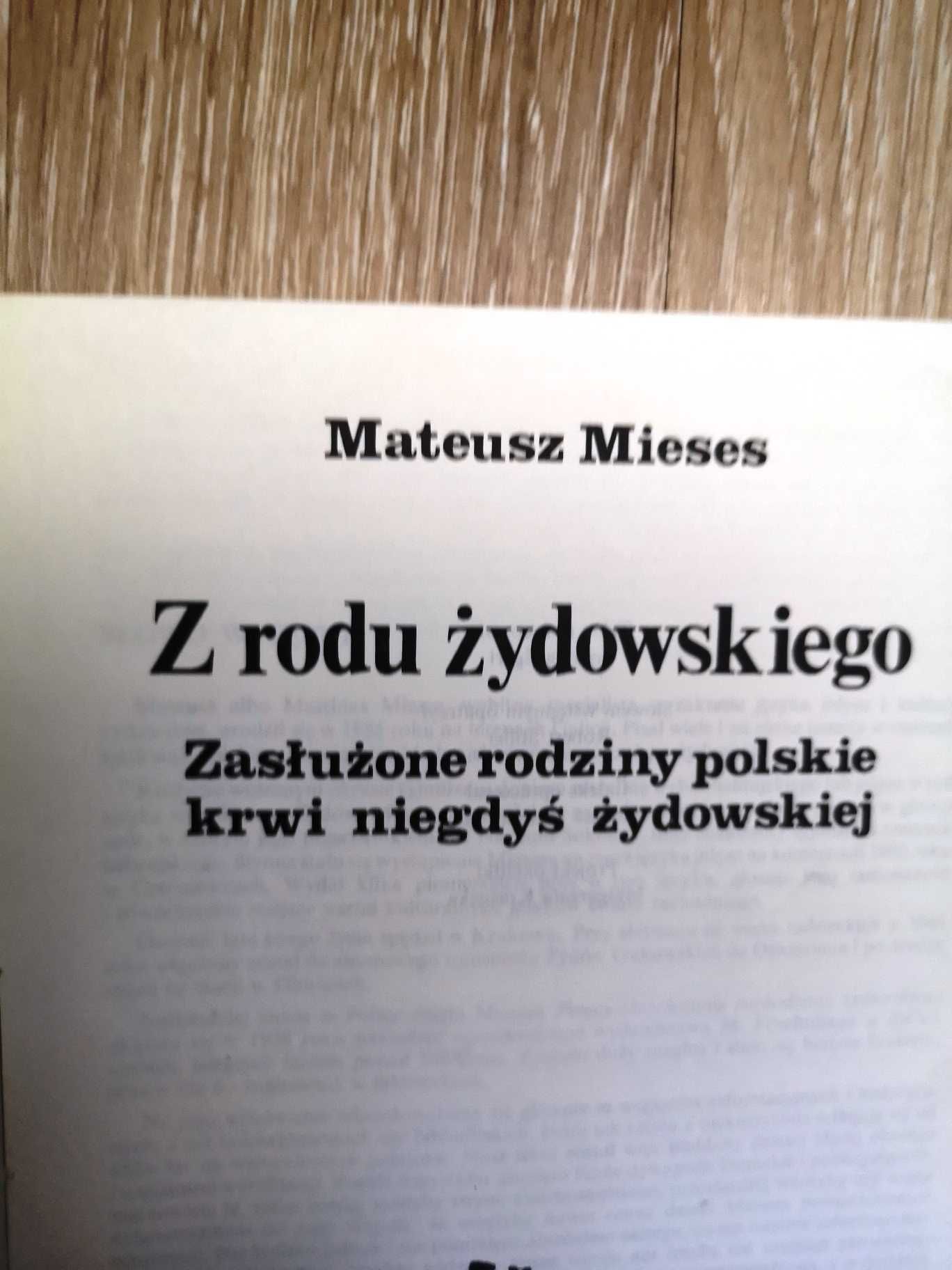 Judaiki- Rody żydowskie w Polsce, Mateusz Mieses.