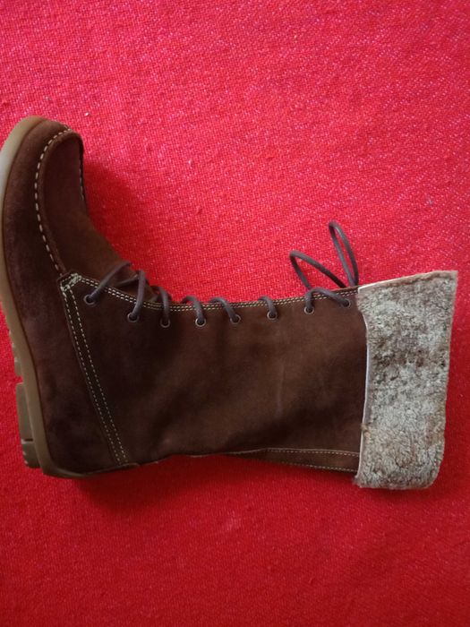 VAGABONG  Botki Ocieplane roz 39 24,5cm Zamsz Nowe Okazja