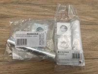 NOWE Zestawy rozet osłonowych SCHLOSSER do rur 15-17mm (biały, chrom)