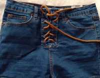 Spodenki damskie jeans rozmiar S - 36 (A18)