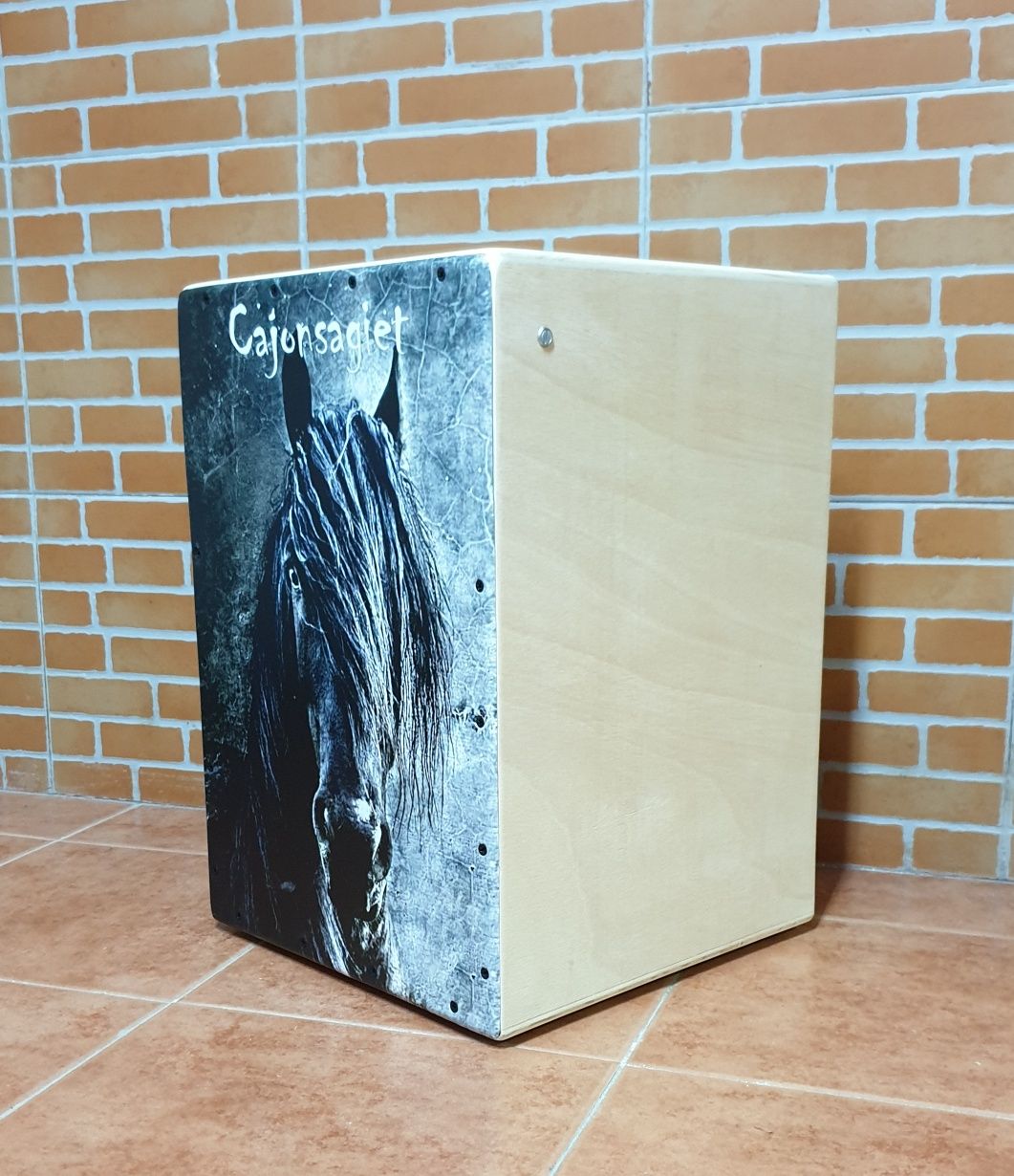 Cajon Flamenco artesanal 35x50x35