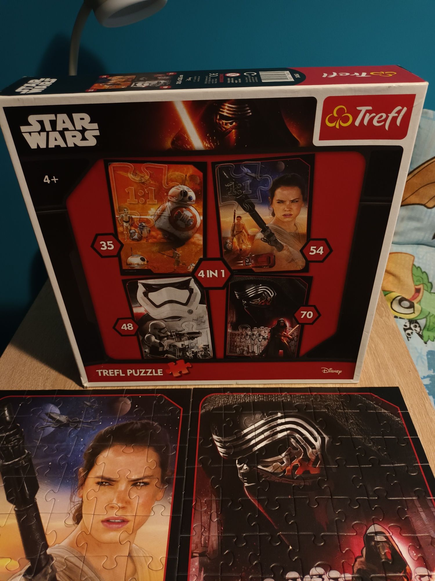 Puzzle 4 in 1 Star Wars