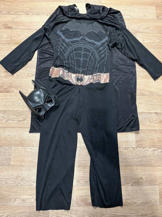 Карнавальний костюм супергерой бетмен 8-10 років з маскою