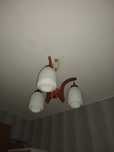 Lampa wisząca PRL