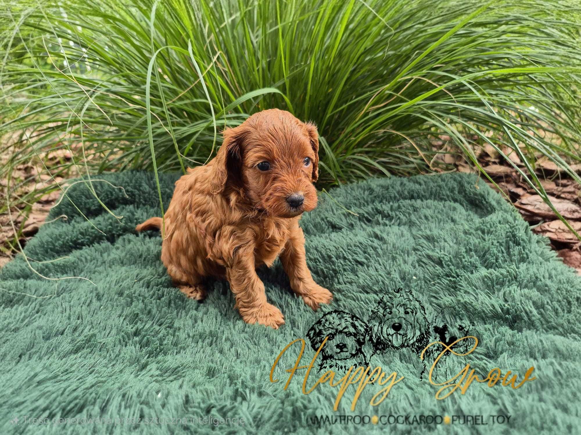 Cockapoo F1b Red suczka Paola cudo :)