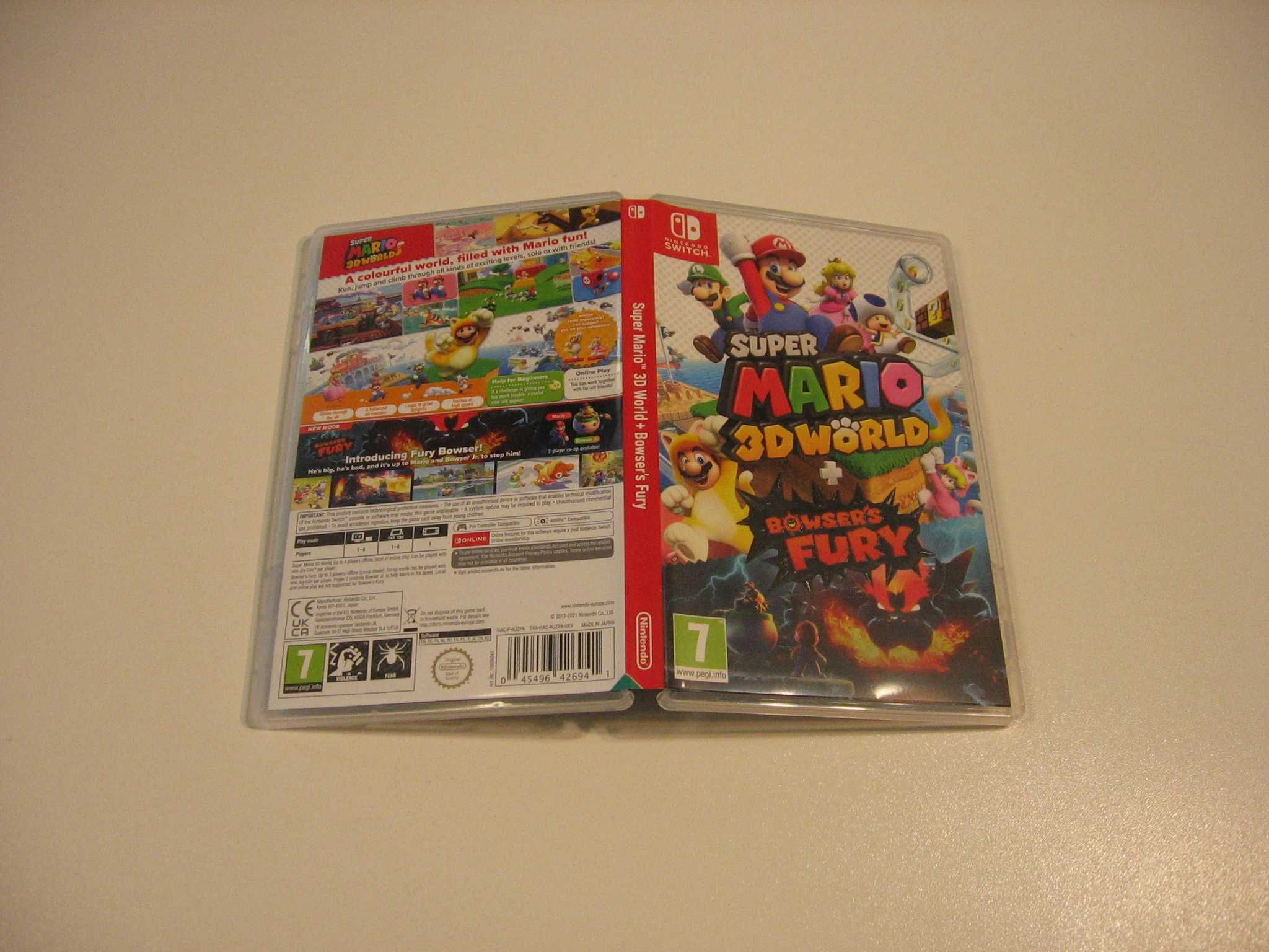 Super Mario 3D World Browsers Fury GRA Nintendo Switch - Opole 2697