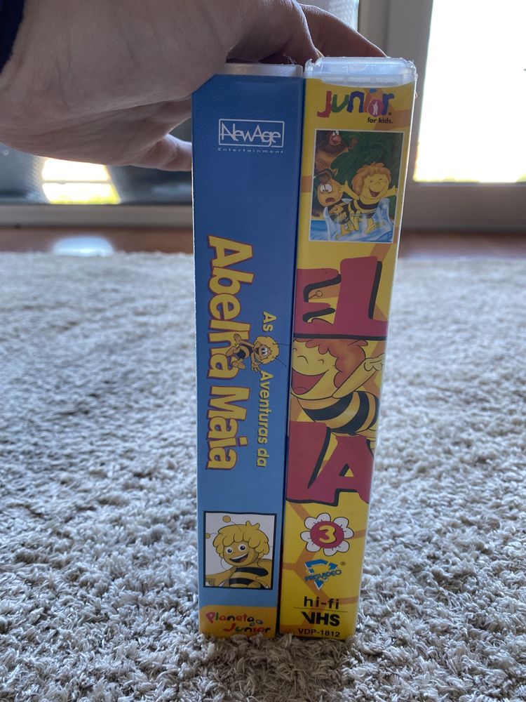 2 Cassetes VHS Abelha Maia