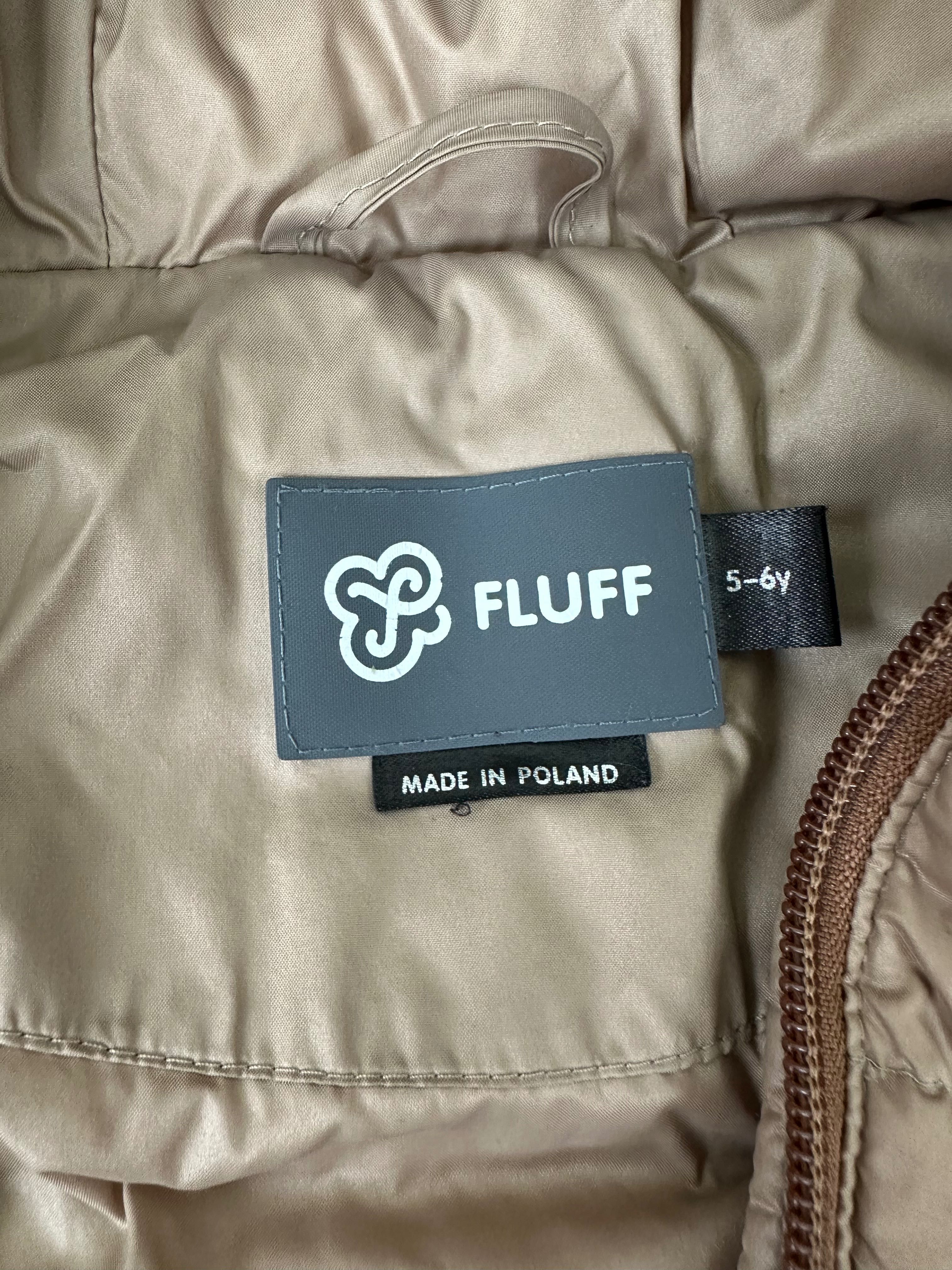 FLUFF OUTERWEAR płaszcz płaszczyk dla dzieci 5-6 lat